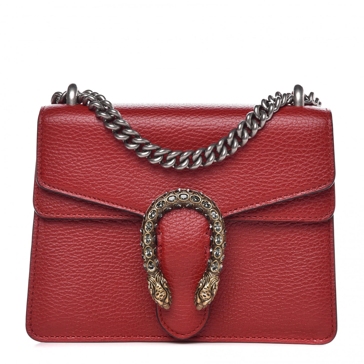Calfskin Mini Dionysus Shoulder Bag Hibiscus Red
