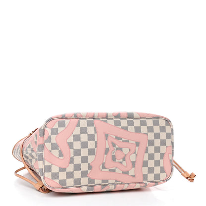 Louis Vuitton Damier Azur Tahitienne Neverfull MM 5 of 10