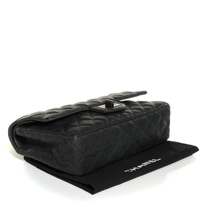 Chanel Washed Caviar 2.55 Reissue 227 Flap Black 4 of 8