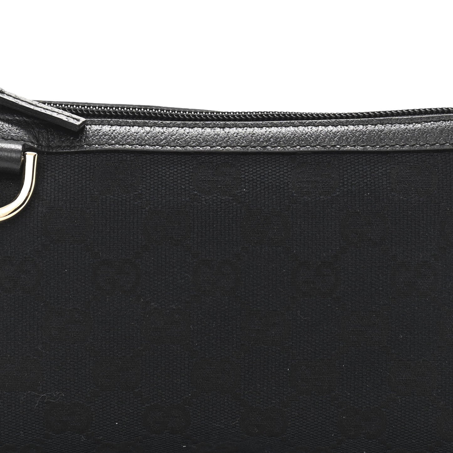 Monogram D Ring Cosmetic Case Black