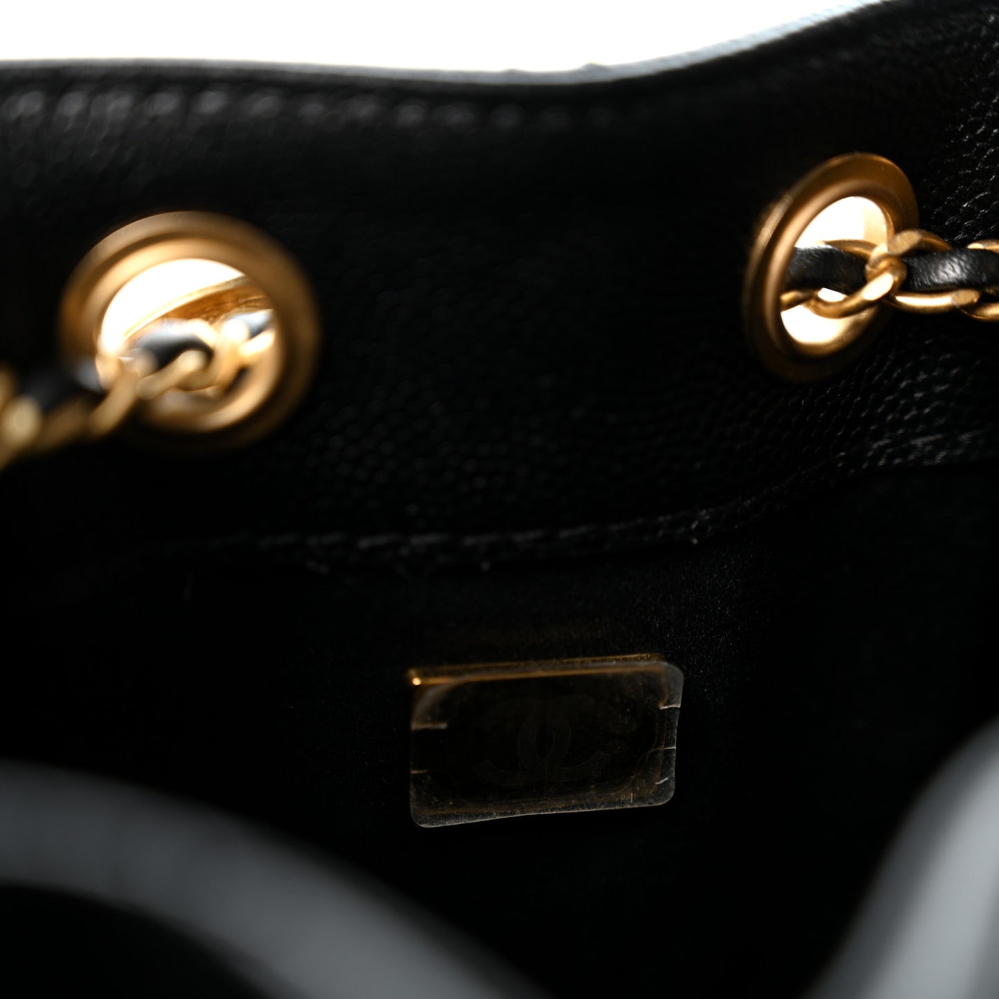 Caviar Quilted Mini Chanel 25 Handbag Black