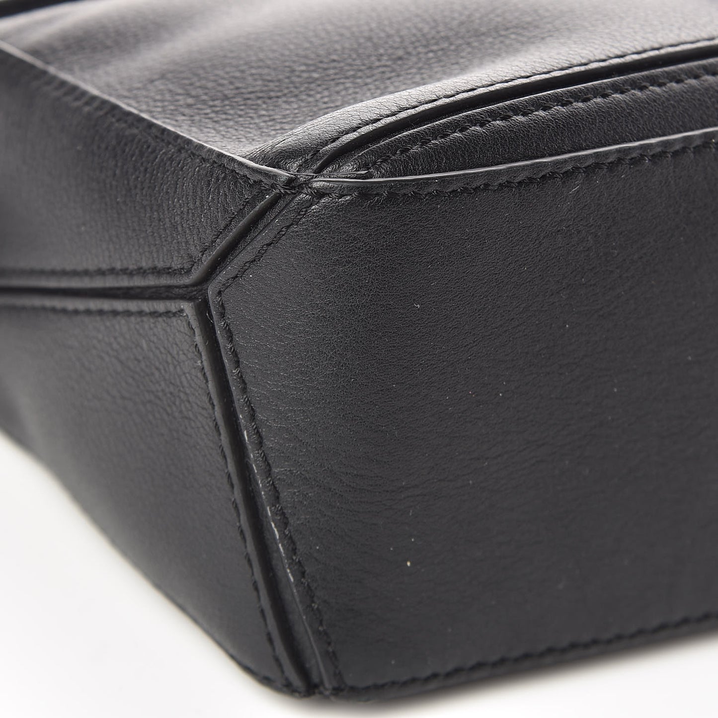 Calfskin Mini Puzzle Bag Black