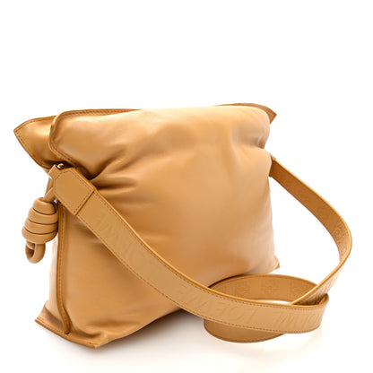 Loewe Calfskin Flamenco Puffer Knot Bag Camel 3 of 9