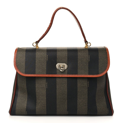 Fendi Pequin Top Handle Bag Cuoio 1 of 7