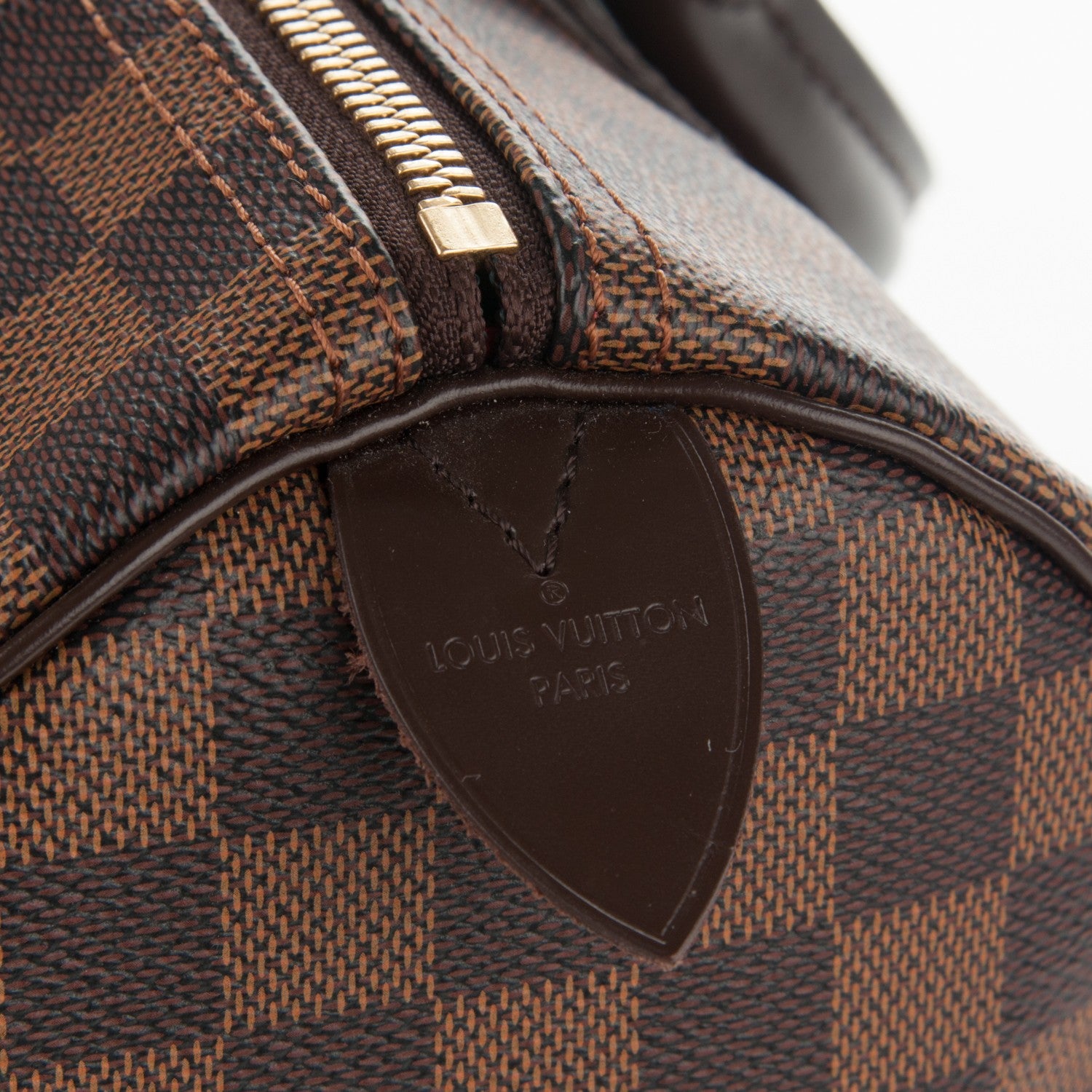 Louis Vuitton Damier Ebene Speedy 30 5 of 9