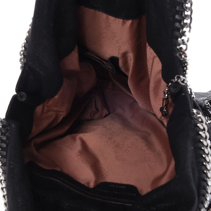 Stella McCartney Shaggy Deer Big Falabella Tote Black 6 of 8