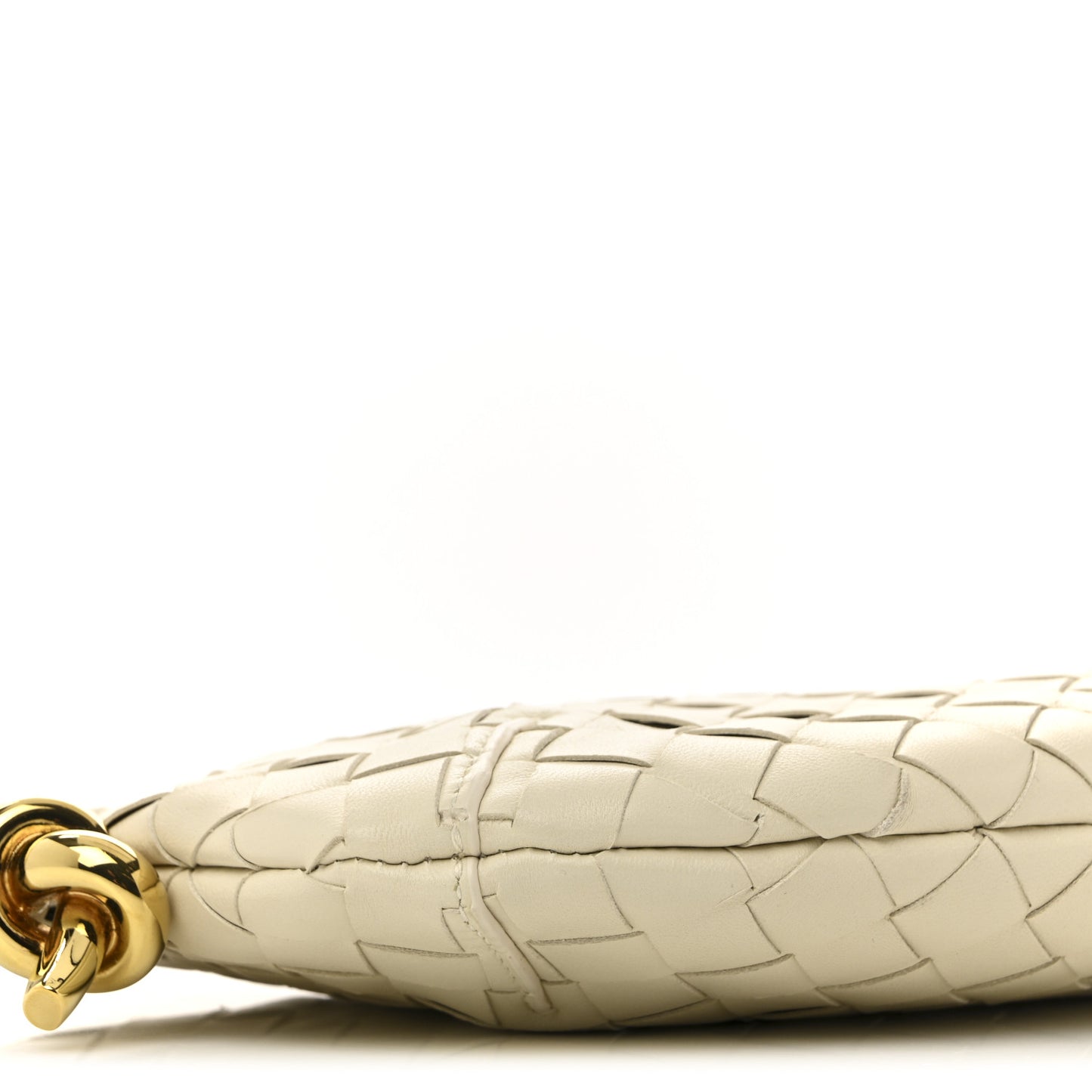 Nappa Intrecciato Mini Solstice Shoulder Bag Sea Salt