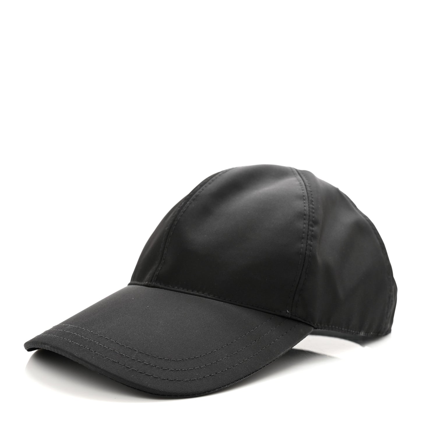 Nylon Baseball Cap S Black