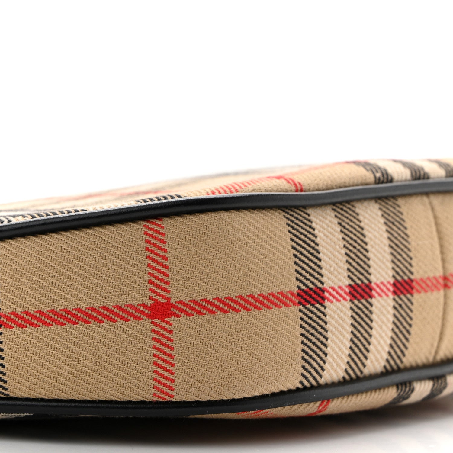 Burberry Vintage Check Calfskin Olympia Slim Pouch Archive Beige 9 of 13