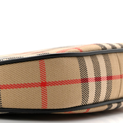 Burberry Vintage Check Calfskin Olympia Slim Pouch Archive Beige 9 of 13