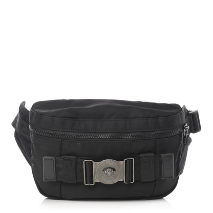 Versace Nylon Palazzo Medusa Belt Bag Black 1 of 13