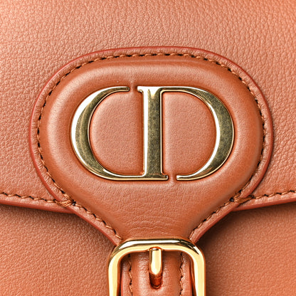 Christian Dior Grained Calfskin Medium Whipstitched Bobby Bag Dark Tan 23 of 25