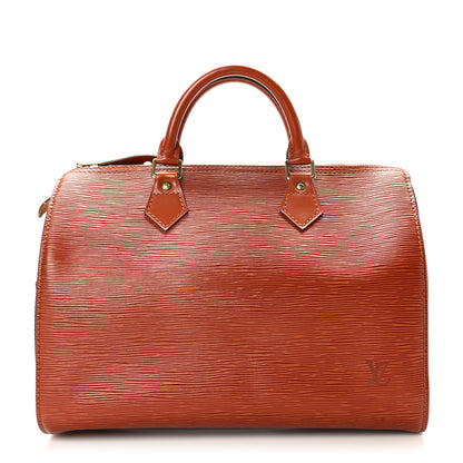 Louis Vuitton Epi Speedy 30 Kenyan Fawn 1 of 12