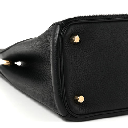 Christian Dior Bullcalf Medium Diorissimo Tote Black Rose Indien 9 of 11