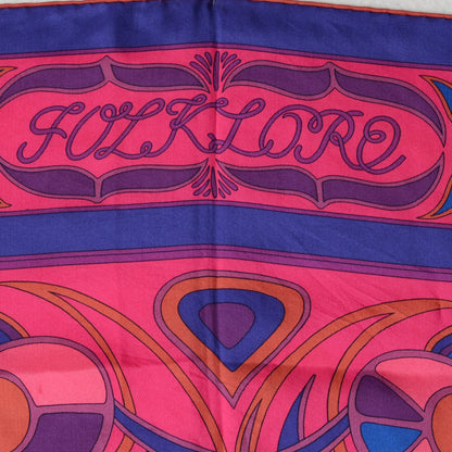 Hermes Silk Twill Folklore Scarf 140 5 of 6