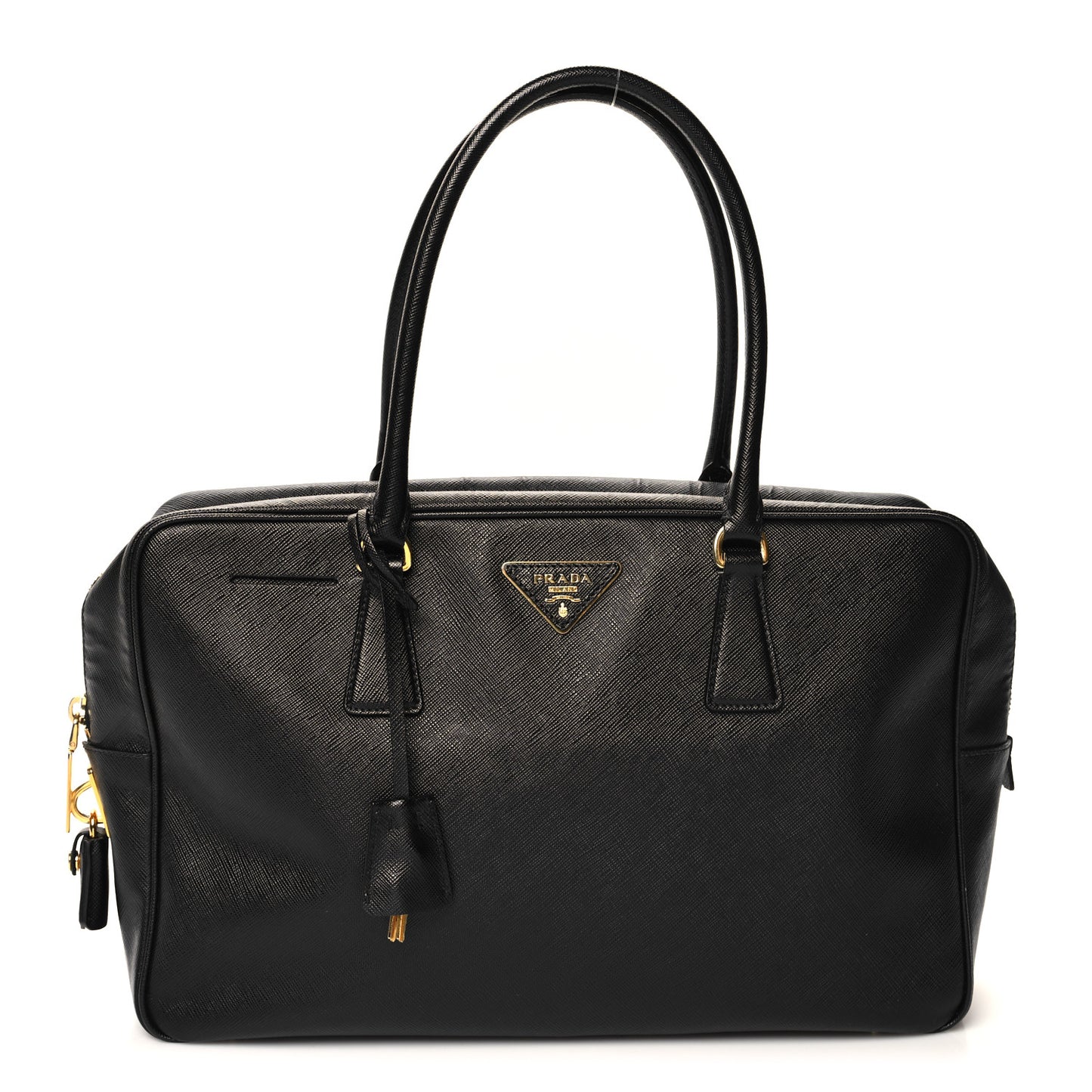 Saffiano Lux Bauletto Black