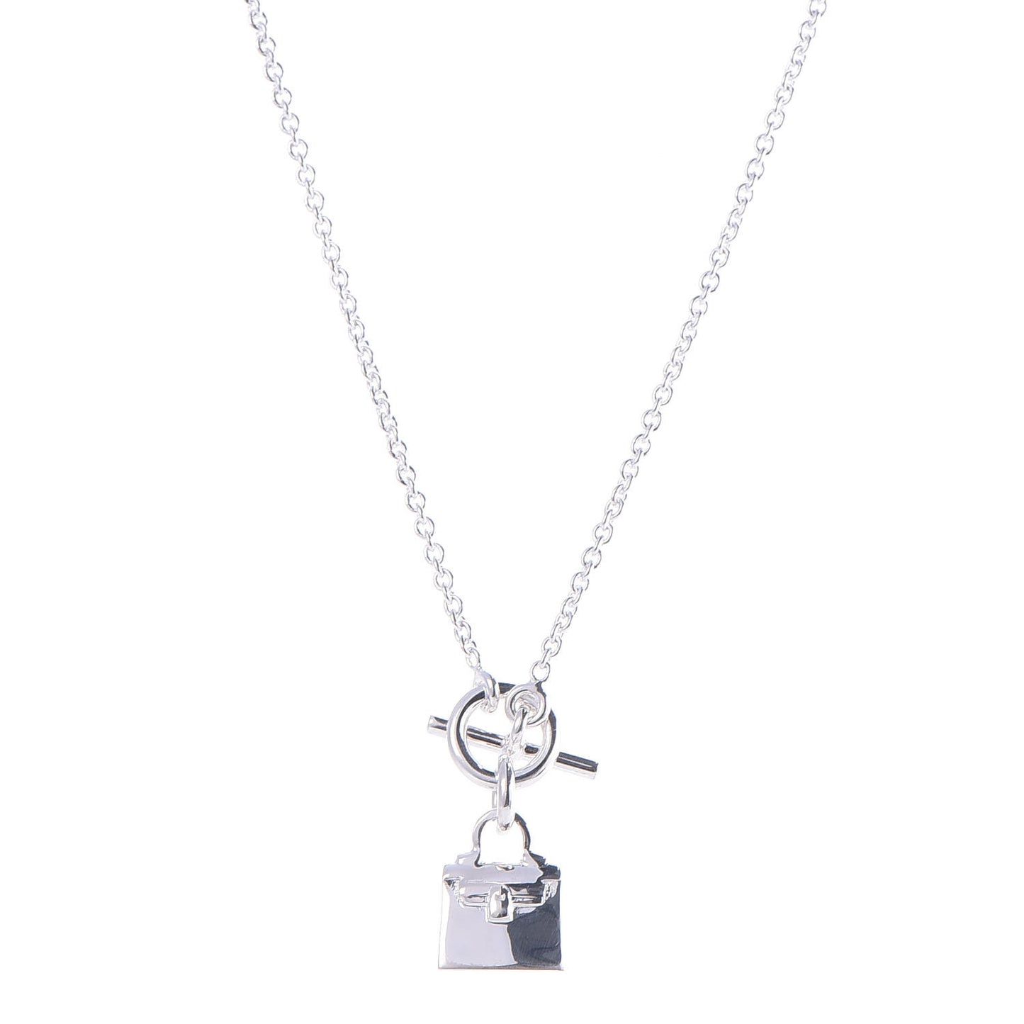 Sterling Silver Kelly Charm Pendant Necklace