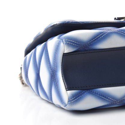 Louis Vuitton Lambskin Malletage Contraste GO-14 PM Blue 7 of 9