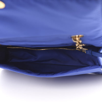 Prada Nylon Tessuto Chain Shoulder Bag Indaco 6 of 10
