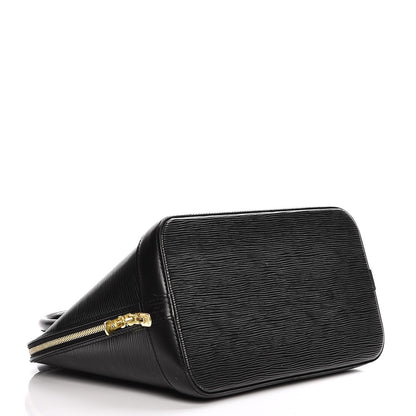 Louis Vuitton Epi Alma PM Black 4 of 15