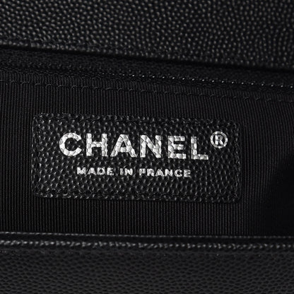 Chanel Caviar Quilted New Medium Boy Flap Black 6 of 9