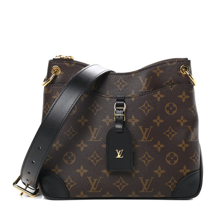 Louis Vuitton Monogram Odeon PM Black 1 of 13