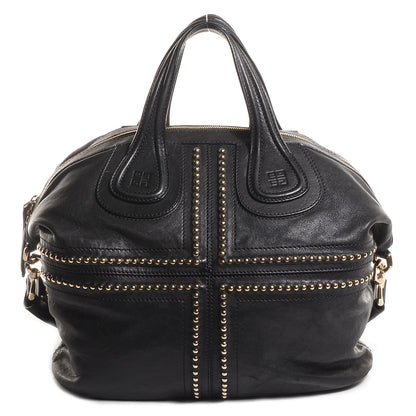 Givenchy Lambskin Studded Medium Nightingale Black 1 of 8