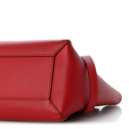 Celine Baby Grained Calfskin Micro Belt Bag Coquelicot 9 of 11