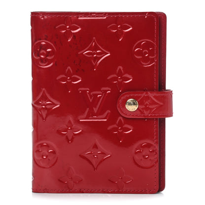Louis Vuitton Vernis Small Ring Agenda Cover Pomme D'Amour 1 of 7