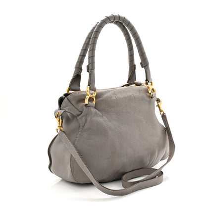 Chloe Calfskin Medium Marcie Satchel Cashmere Grey 3 of 14