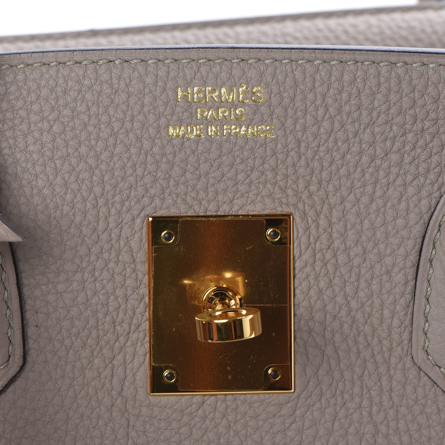 Togo Birkin 35 Gris Asphalte