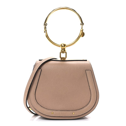 Chloe Calfskin Suede Nile Bracelet Bag Biscotti Beige 1 of 9