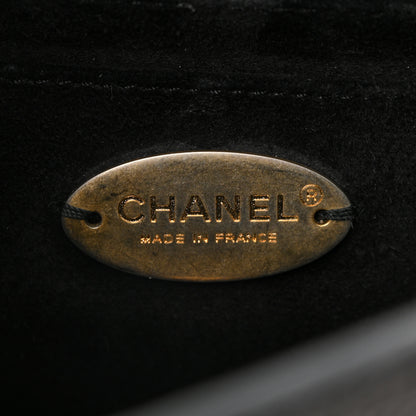 Chanel Grained Calfskin Mini Square Classic Pure Flap Black 6 of 11
