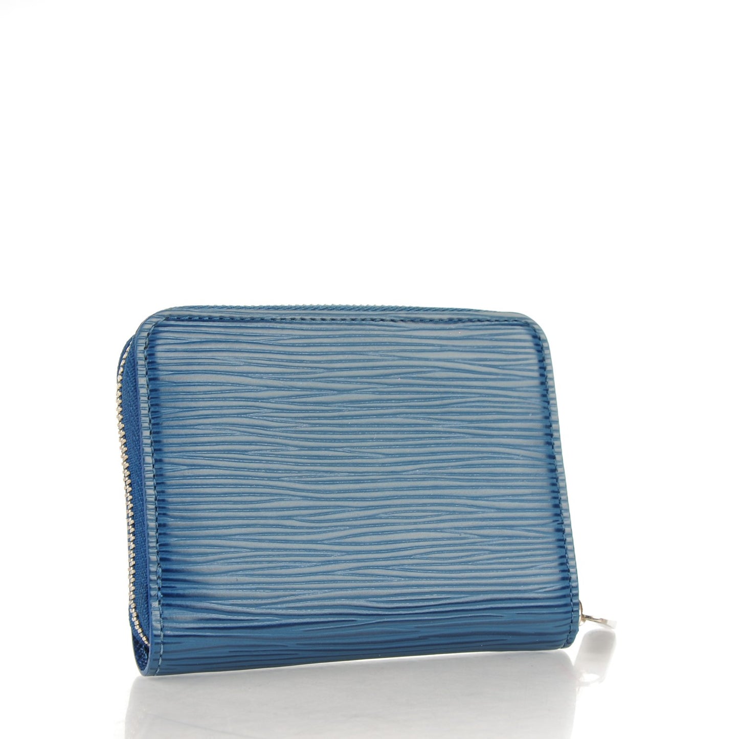Epi Zippy Coin Purse Saphir