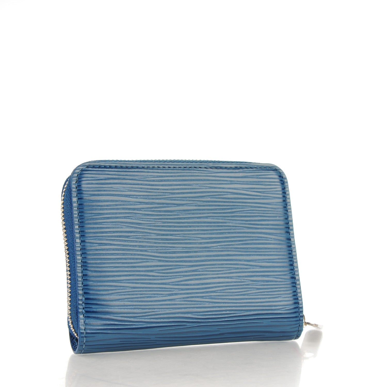 Louis Vuitton Epi Zippy Coin Purse Saphir 3 of 7