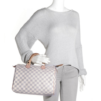 Louis Vuitton Damier Azur Speedy 30 2 of 7