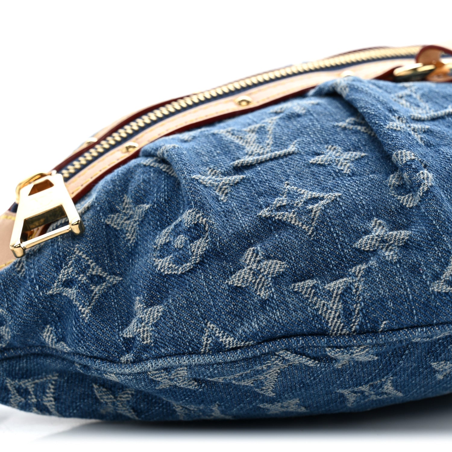 Louis Vuitton Monogram Denim High Rise Bumbag Blue 8 of 9