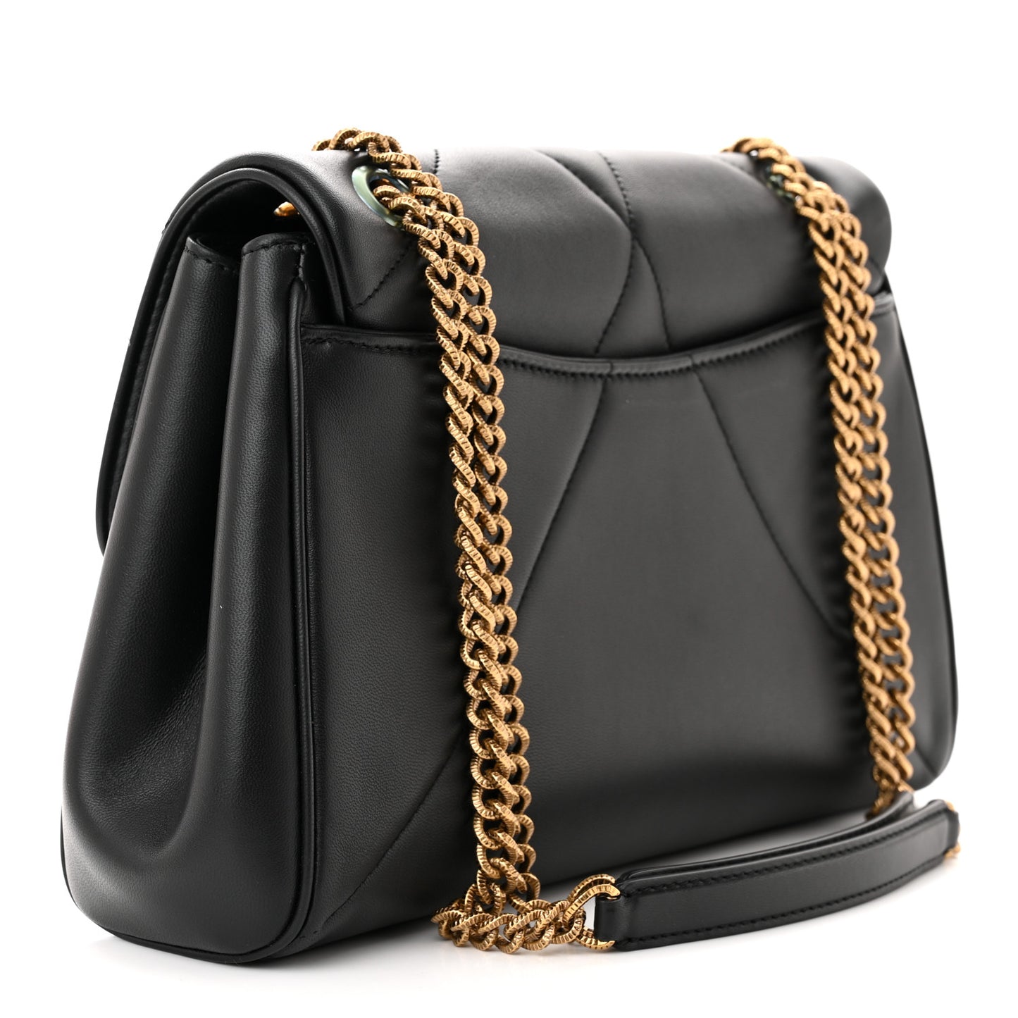 Nappa Quilted Devotion Bag Black