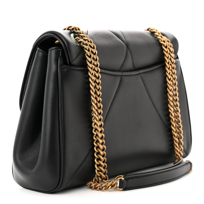 Dolce & Gabbana Nappa Quilted Devotion Bag Black 3 of 10