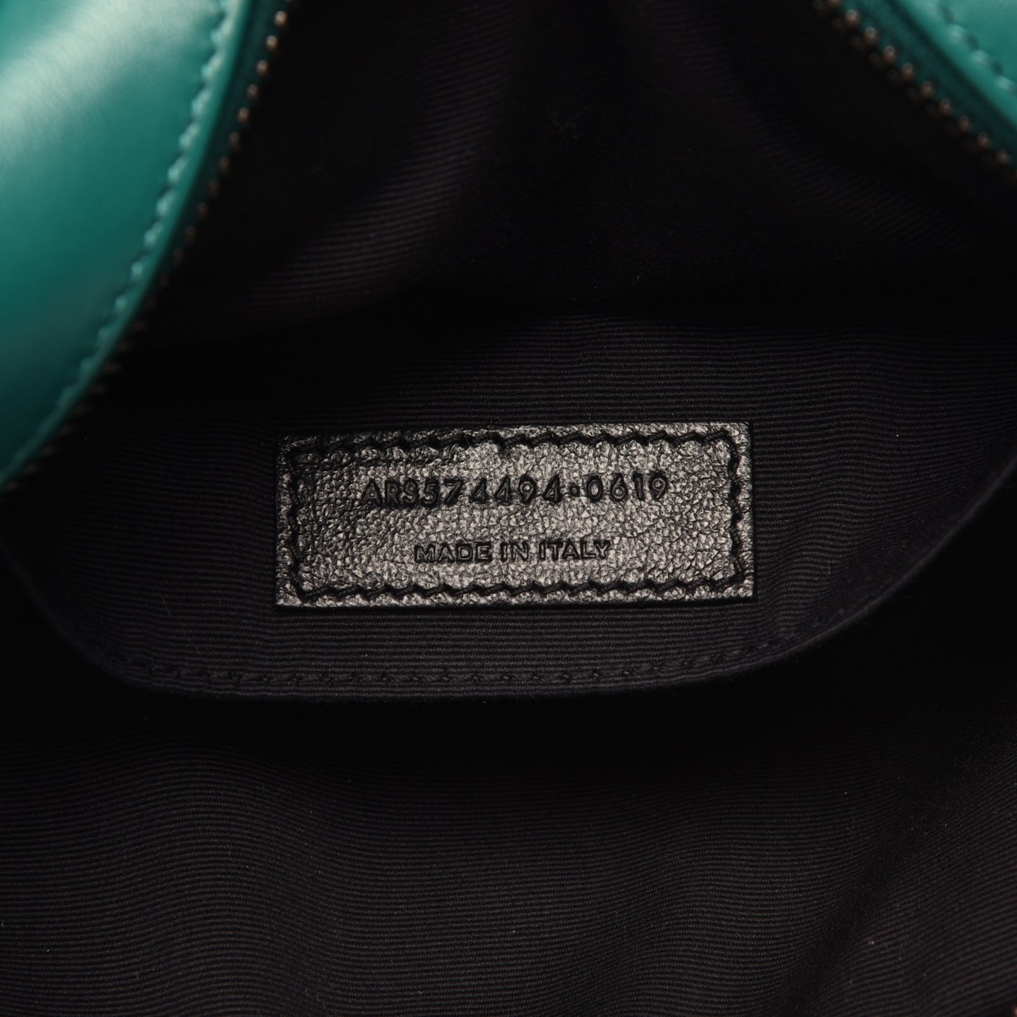 Calfskin Matelasse Monogram Lou Camera Bag Green