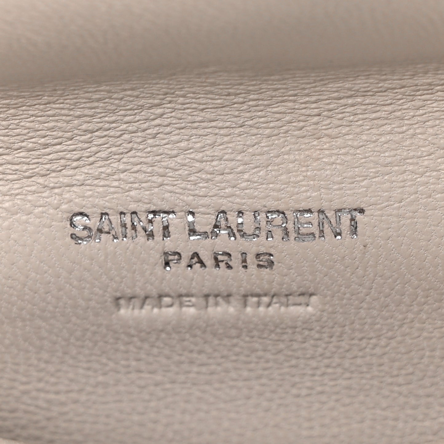 Lambskin Monogram Loulou Puffer Pouch Clutch Crema Soft