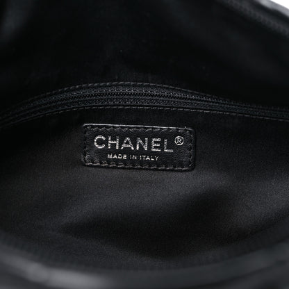 Chanel Lambskin Quilted Small Hidden Chain Shoulder Bag Black 6 of 10