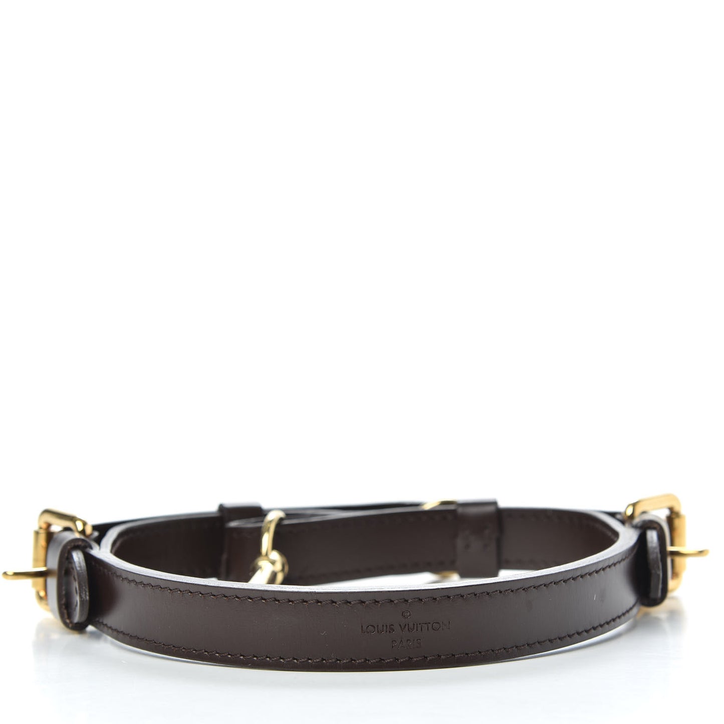 Calfskin Adjustable Trevi Shoulder Strap Brown