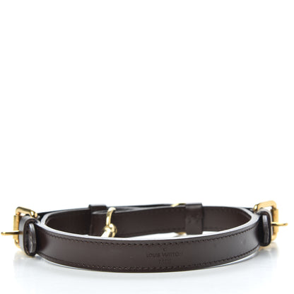 Louis Vuitton Calfskin Adjustable Trevi Shoulder Strap Brown 2 of 4
