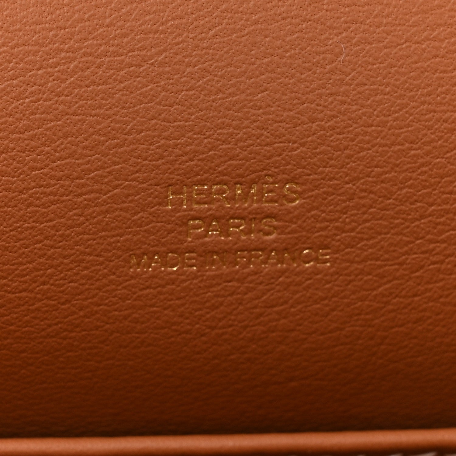 Hermes Swift Kelly Pochette Clutch Gold 6 of 8