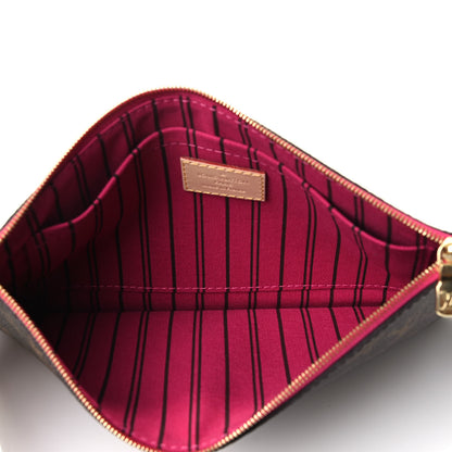 Louis Vuitton Monogram Neverfull MM GM Pochette Pivoine 4 of 4