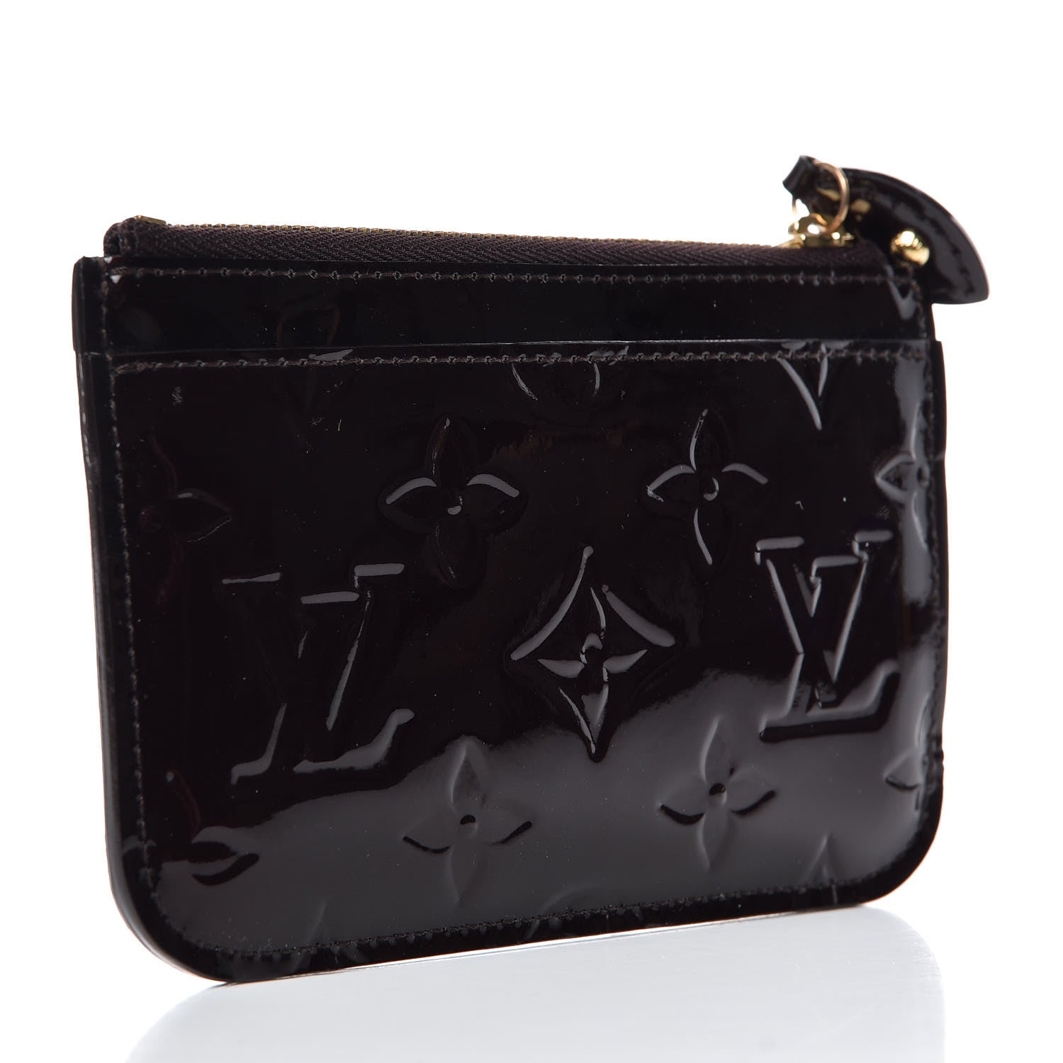 Louis Vuitton Vernis Key Pouch Amarante 3 of 7