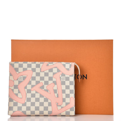 Louis Vuitton Damier Azur Tahitienne Toiletry Pouch 26 9 of 9
