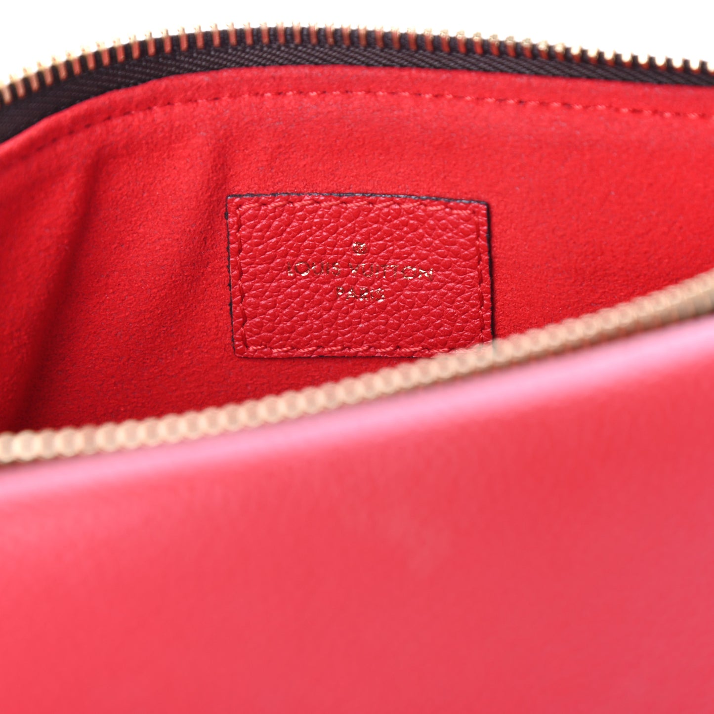 Monogram Twice Pochette Cherry