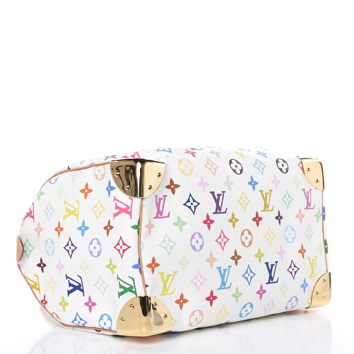 Monogram Multicolor Speedy 30 White